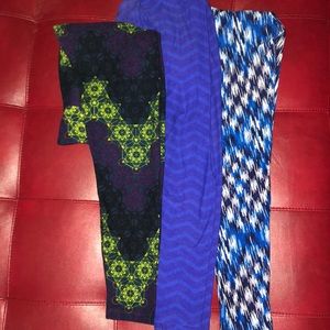 Lularoe OS 3 legging bundle!
